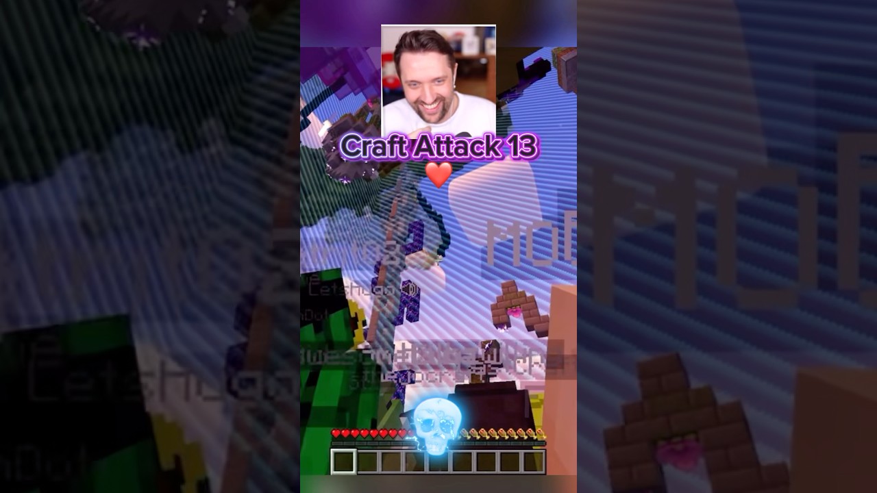 Craft Attack 13 Benx 🔥💀❤️ #benx #craftattack #edit #minecraft #crazy #gaming #skulledit #elina