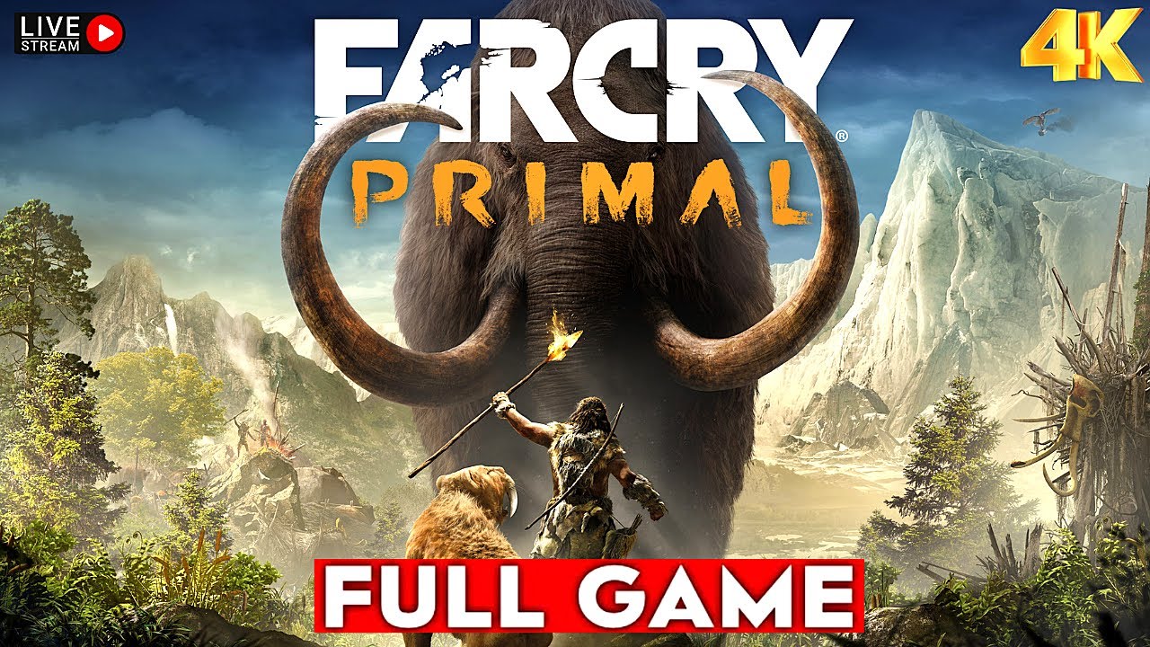 🔴 LIVE Far Cry Primal | Hunting, Survival & Epic Battles 🐅🔥