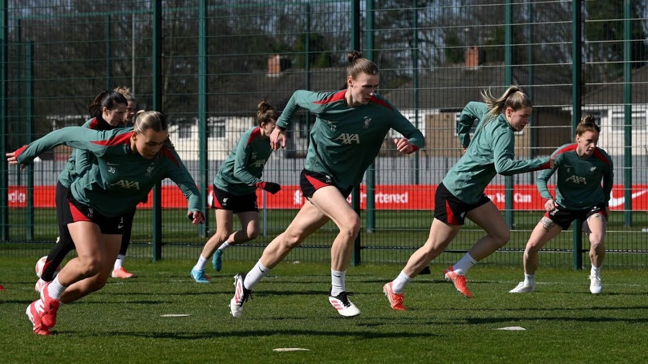 Inside Training: Liverpool Women step up preparations for Arsenal