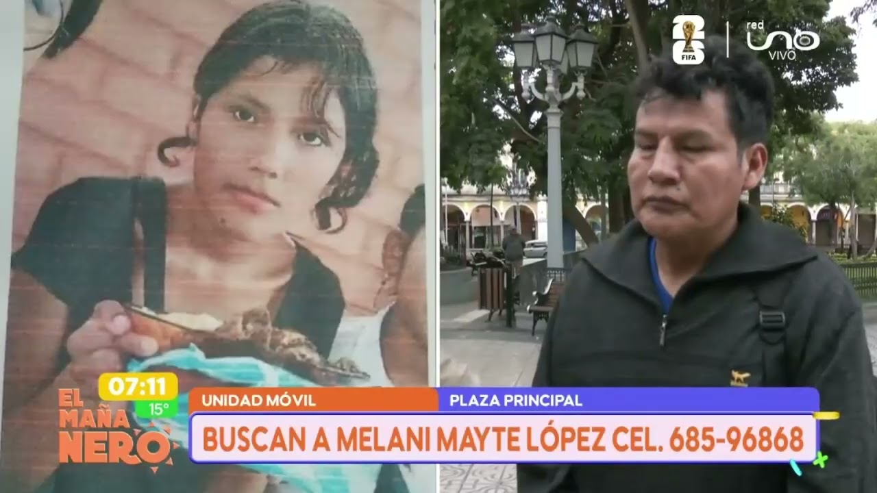 buscan a melani mayte
