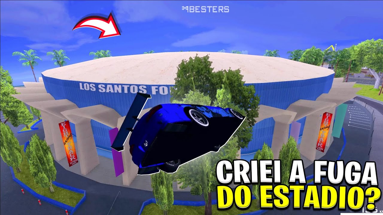 FINALMENTE CRIEI A FUGA QUE SOBE ENCIMA DO ESTÁDIO ( FUGA PG ) GTA SAMP
