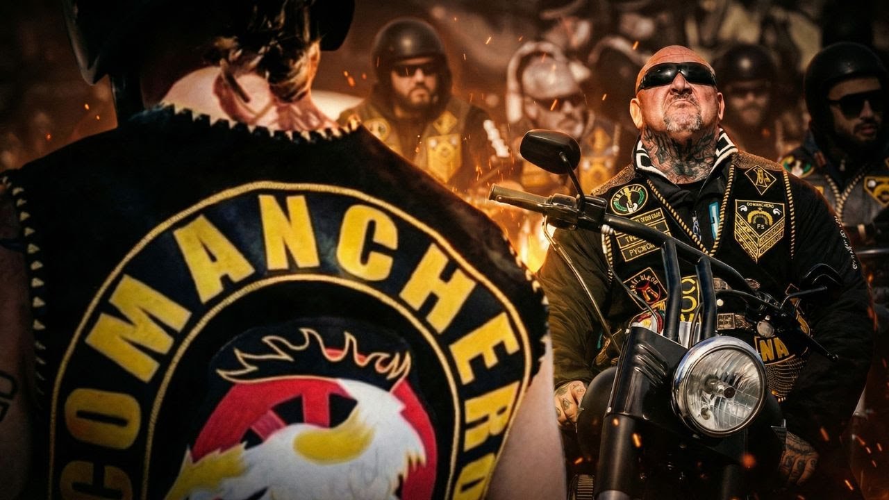 LA BANDA de MOTEROS M&Aacute;S TEMIDA del MUNDO (COMANCHEROS MC)