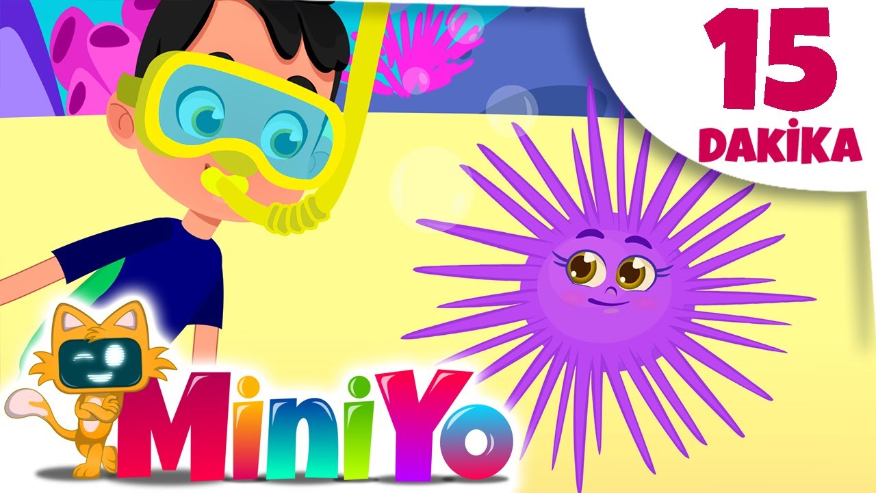 Denizkestanesi Şarkısı + Daha Fazla Çocuk Şarkısı | Miniyo