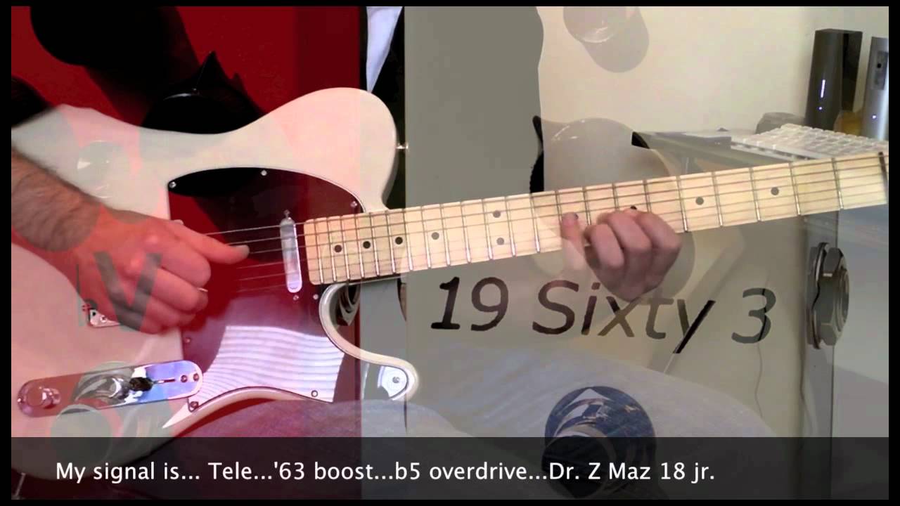 GtrWrks 19 Sixty 3 Boost Pedal (w/b5 overdrive)