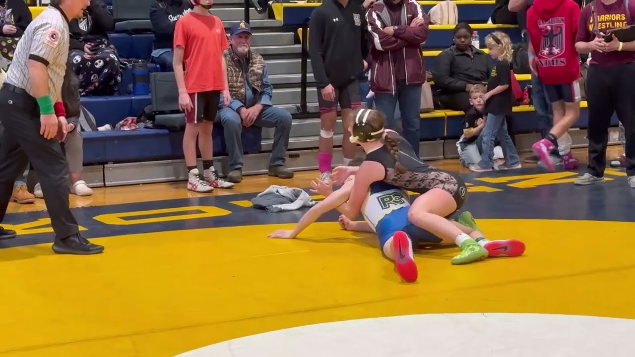 Girl Wrestles High School All American Boy- Madison Birth Wrestling