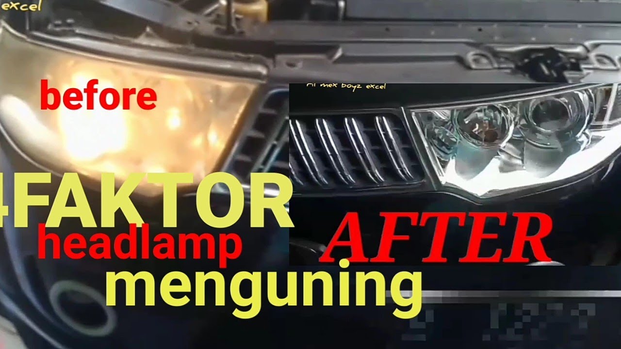 4 FAKTOR HEADLAMP MENGUNING ][ PAJERO DAKAR