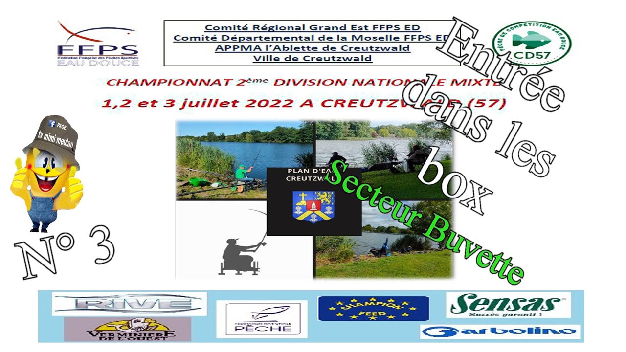 N°3 Entrée dans les box (secteur Buvette) du  championnat 2ème division nationale (b) mixte 2022
