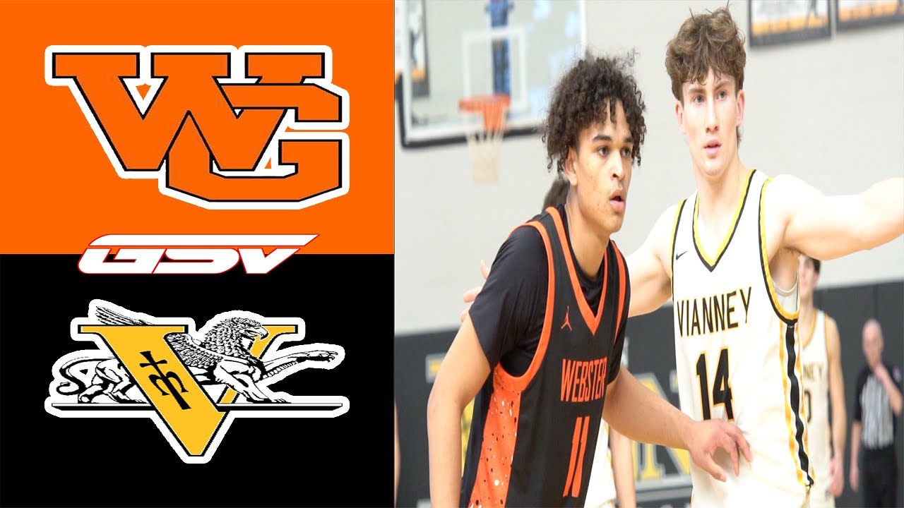 #8 Vianney vs #2 Webster Groves: Missouri Class 5 District 2 Championship #highschoolbasketball