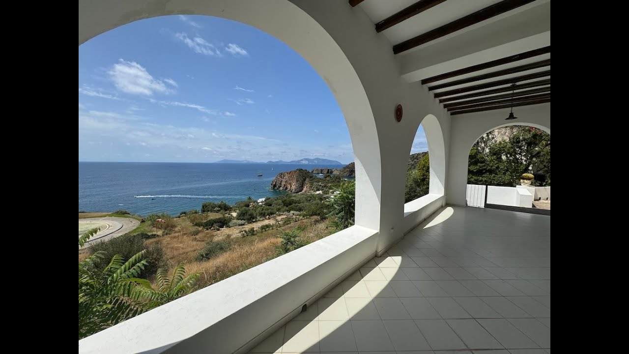 Drauto Panarea Luxury Villa For Sale with views of Lipari & Vulcano