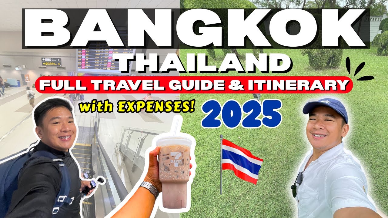 Bangkok, Thailand Travel Guide (Itinerary + Expenses) 🇹🇭 FOR FIRST TIMERS! | WanderJ