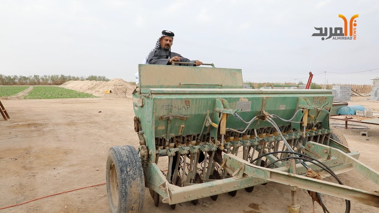زراعة الزبير للمربد: لأول مرة استخدام منظومات الري والمكننة الحديثة في زراعة محصولي الحنطة والشعير