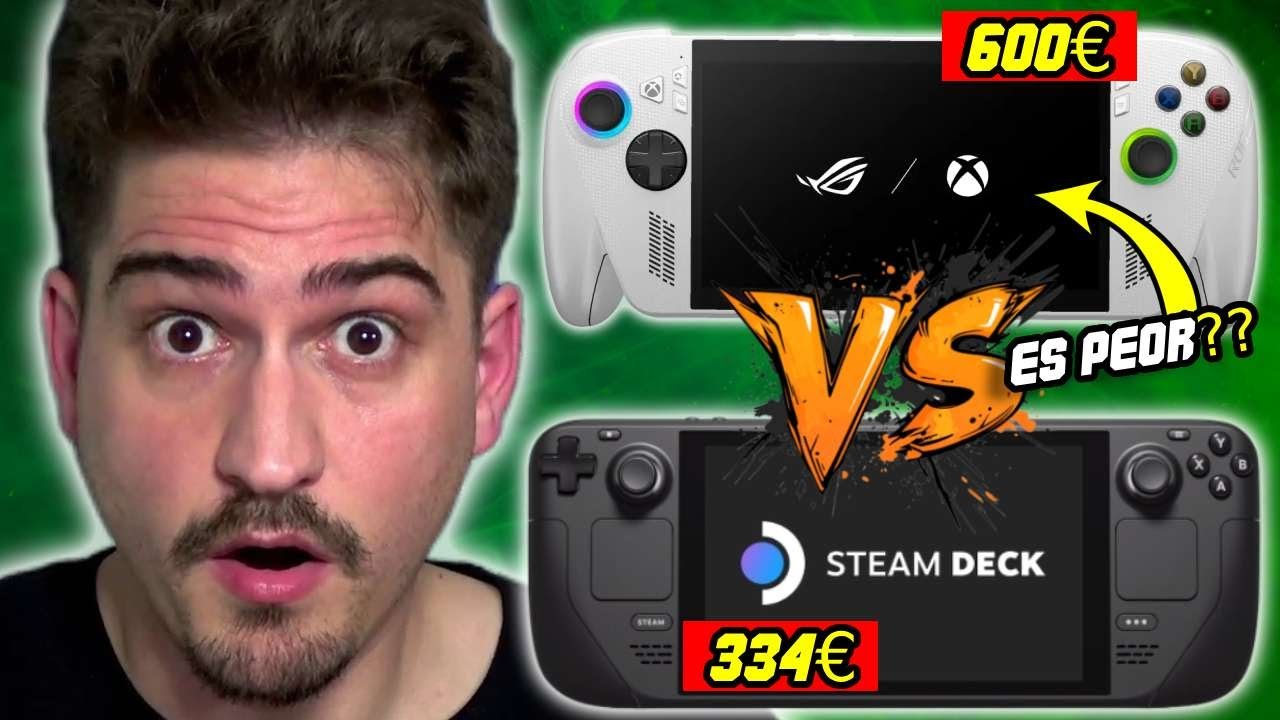 🔴XBOX ALLY VS STEAM DECK: ¿Cuál es MEJOR?