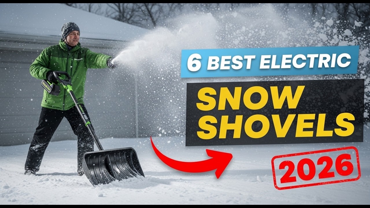 Top 6 Electric Snow Shovels Worth Buying in 2026