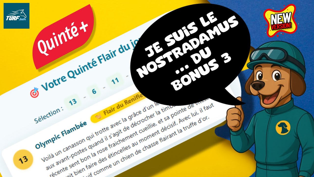 🐕 Comment gagner au Quinté+ grâce à l’IA ? La méthode du Renifleur !