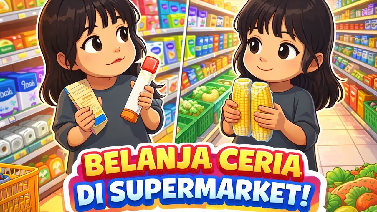 ELEN BELANJA MINGGUAN! LALU MAKAN SIANG YANG PEDAS! DAILY VLOG