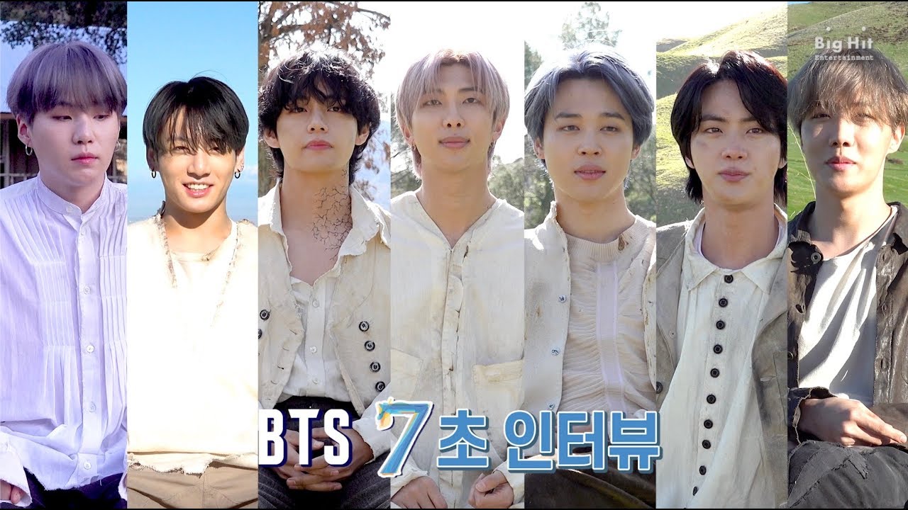 BTS (방탄소년단) 7-Second Interview