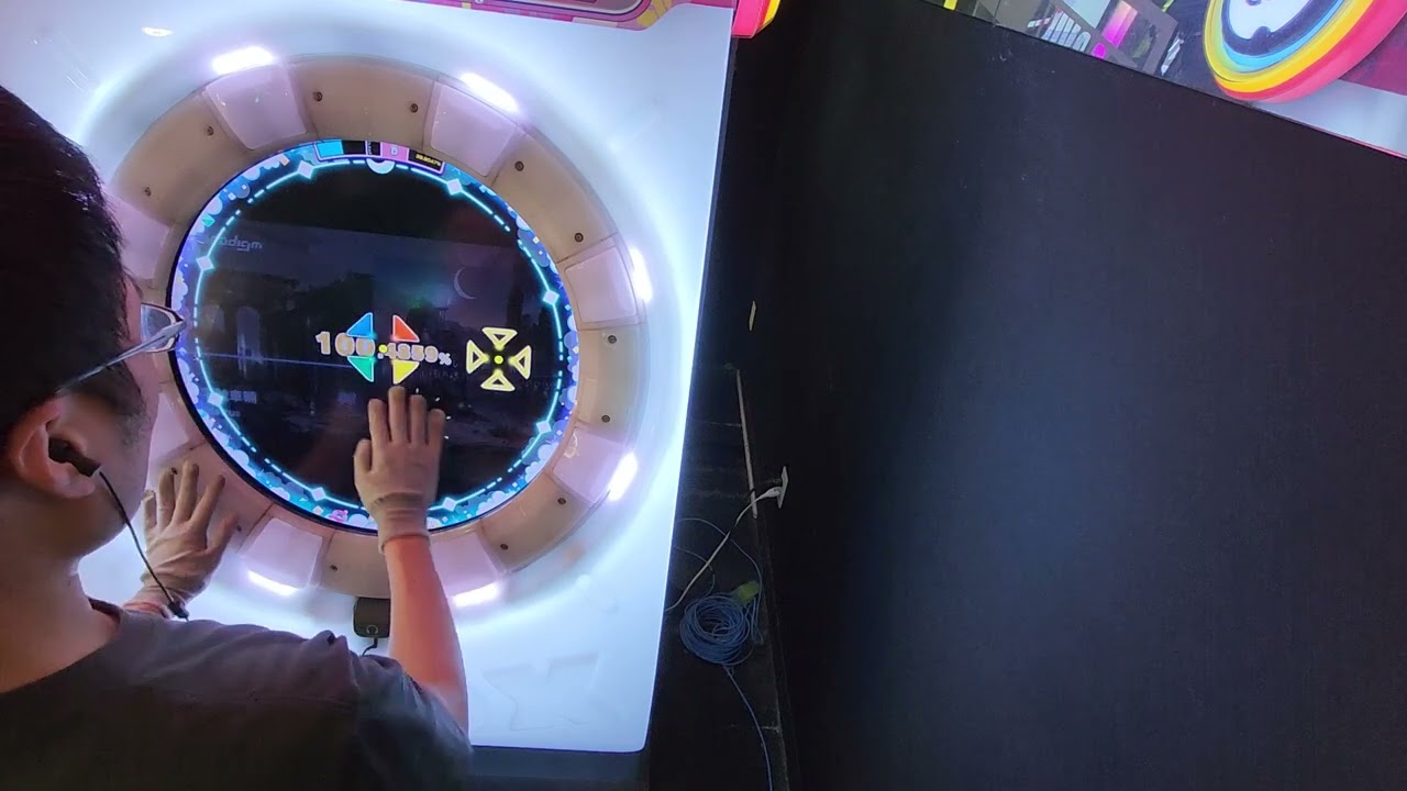 【maimai手元動画】 零號車輛 EXPERT 初見SS+ 99.9595%