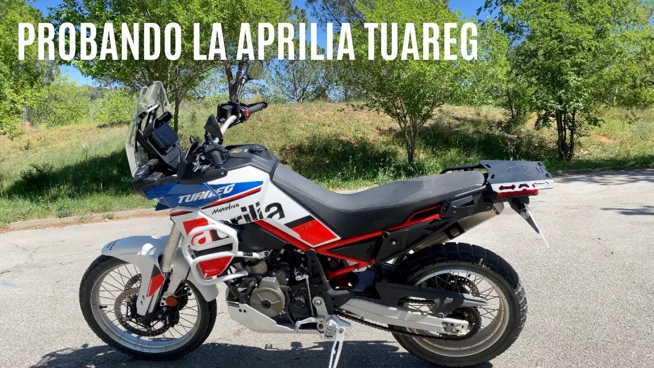 Probando la Aprilia Tuareg