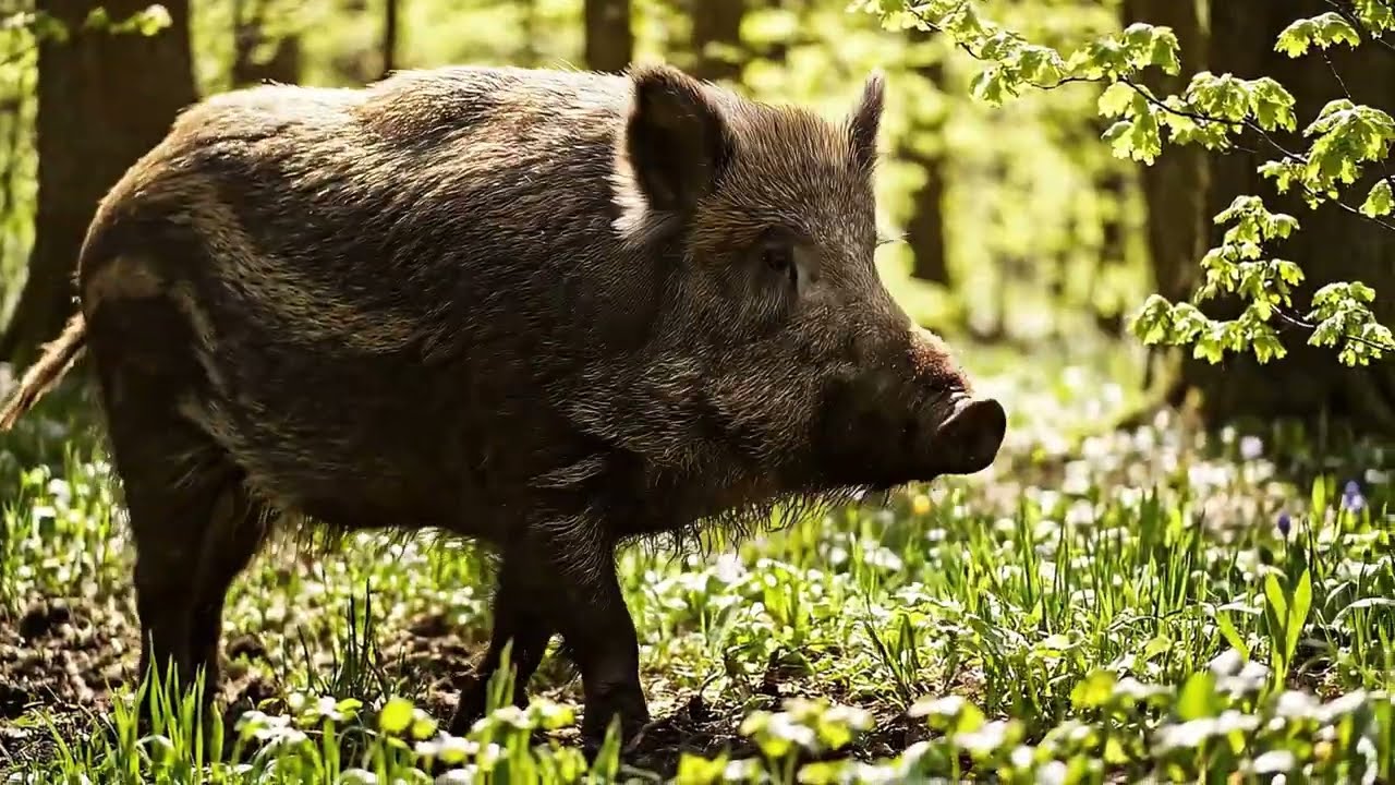 Peaceful Piano Music with Spring Birds & Animals | Relaxing Nature Video
