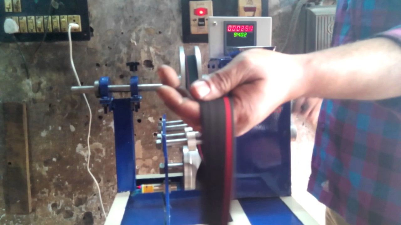 Elastic Roll Winder Machine - Manual