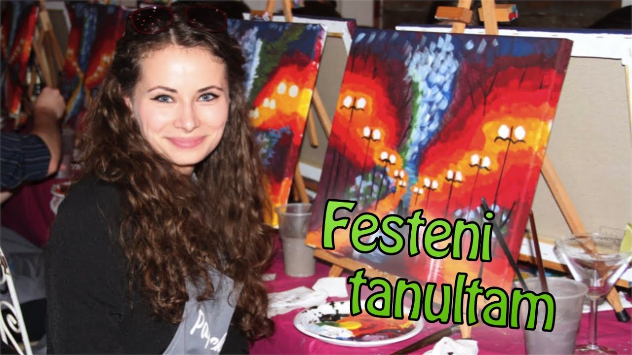 Megtanultam festeni - PaintCocktail | Viszkok Fruzsi