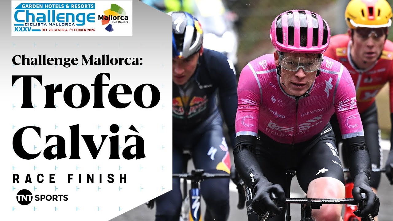 BRUTAL CONDITIONS 💦 | Men's Challenge Mallorca Trofeo Calvià Final KM's | TNT Sports Cycling