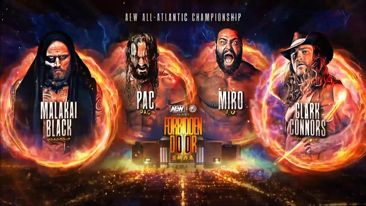 PAC vs Clark Connors vs Malakai Black vs Miro Forbidden Door 2022 Highlights
