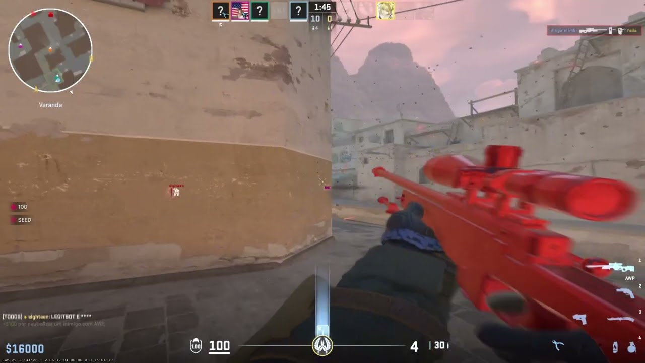 Semirage HvH highlights CS2 feat memesense.gg & fatality.win