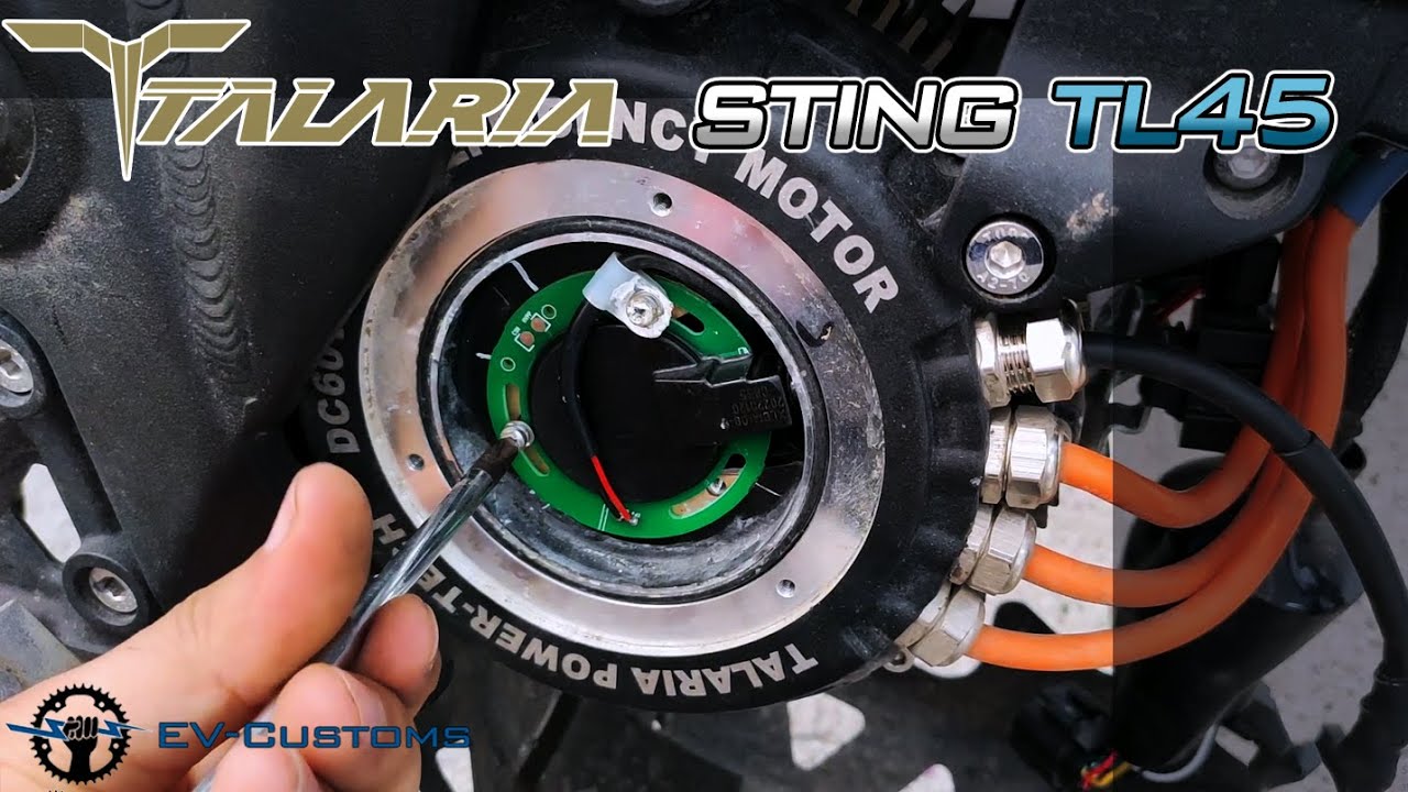 Talaria Sting TL45 Motor (Magnetic Rotary Encoder/Angular Position Sensor) Diagnosis and Replacement