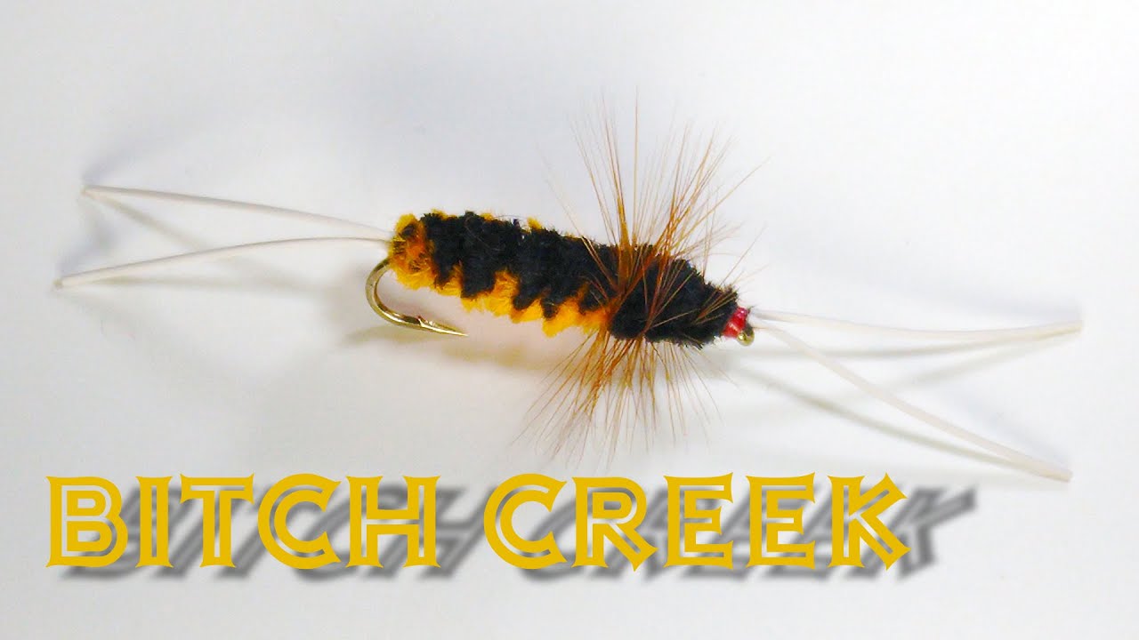 Bitch Creek Stonefly Nymph - Fly Tying Tutorial