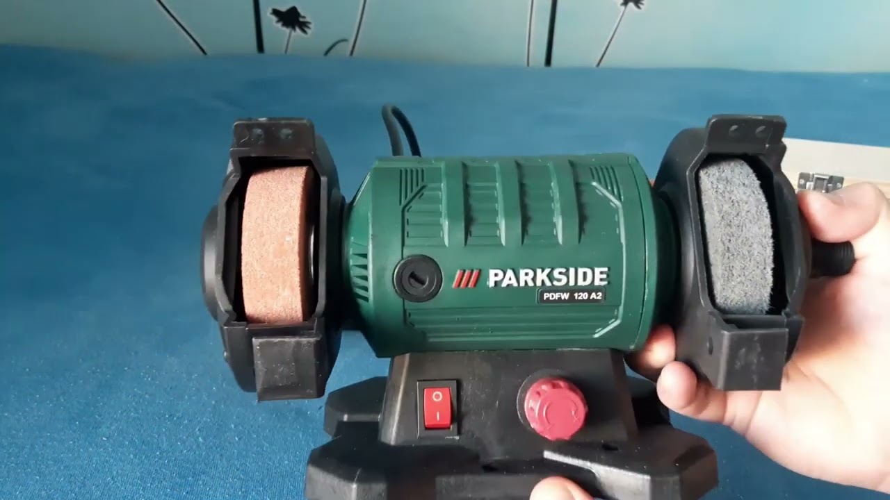 Parkside PDFW 120 A2 - Double Bench Grinder With Flexible Driver Shaft
