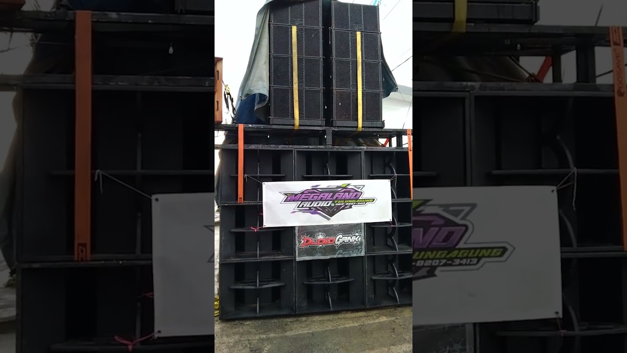 Megaland Audio Tulungagung Cek Sound Depan Ruko Pasar Sore Desa Sawo Kecamatan Campurdarat 