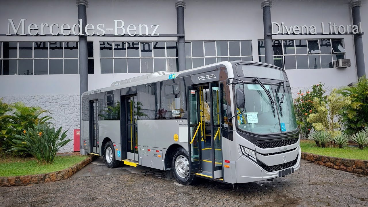 FUI CONFERIR O VIP V 0KM NA MERCEDES-BENZ - CAIO APACHE VIP V MERCEDES-BENZ OF-1519