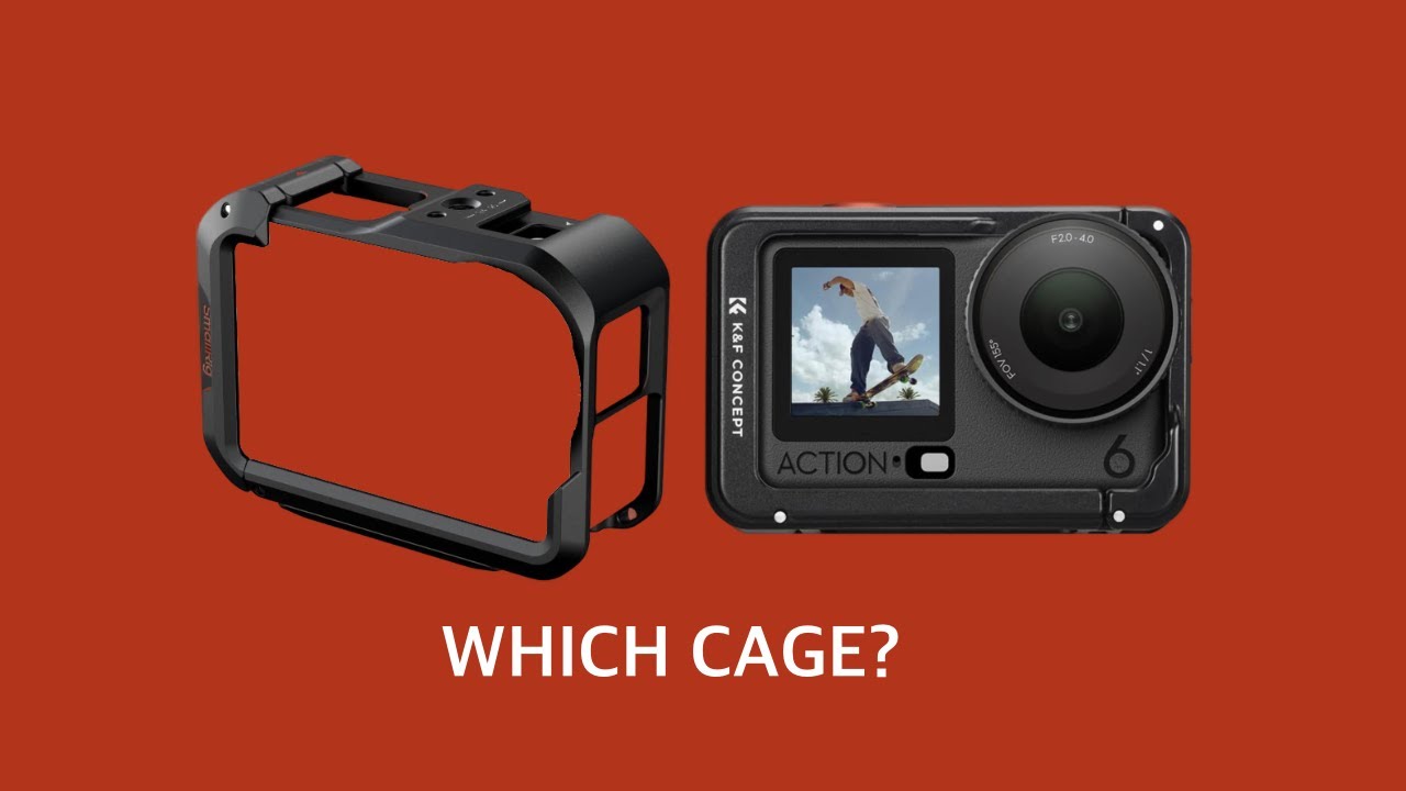 SmallRig vs K&F Concept DJI Action 6 Cage   Which One Is ACTUALLY Better?
