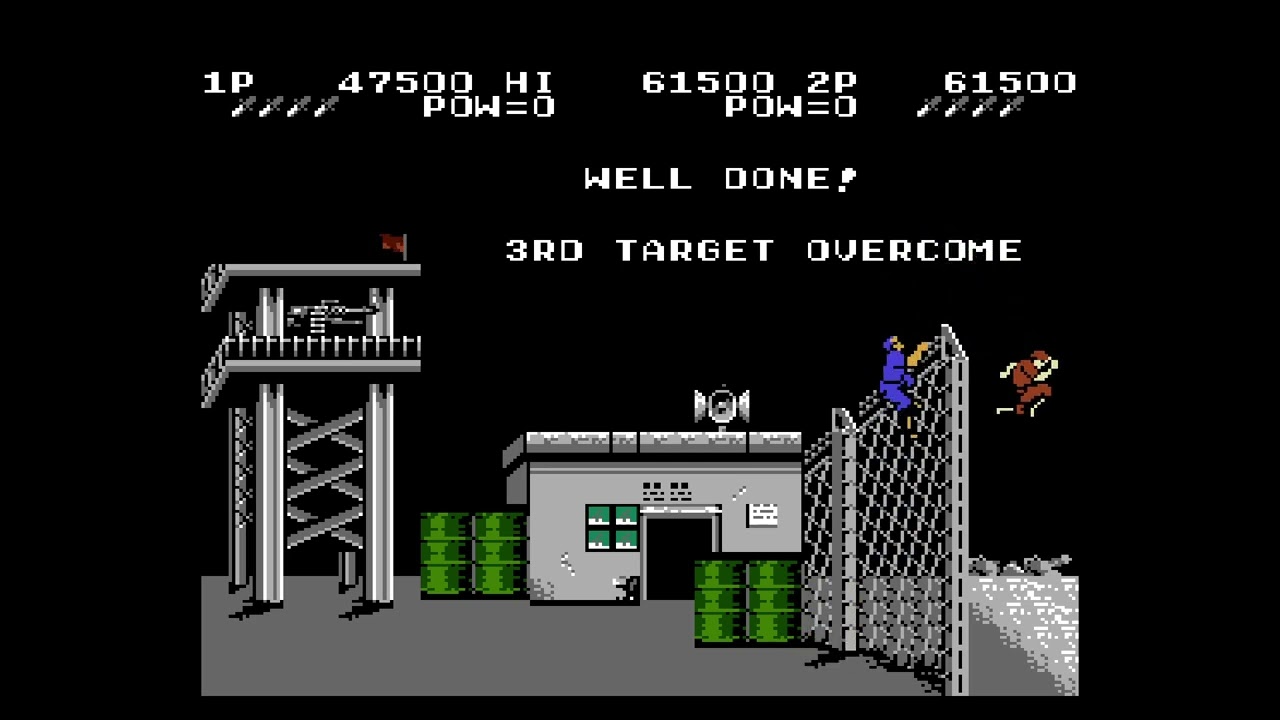 Rush'n Attack | 2 Player Co-op | NES