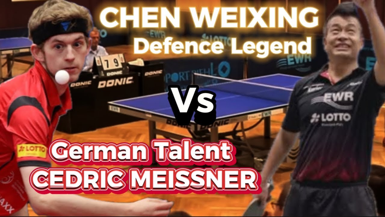 🔥AUSTRIAN DEFENCE LEGEND in ACTION🤩Cedric Meissner - Chen Weixing