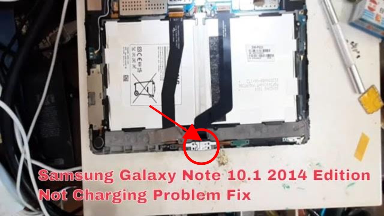 Samsung Galaxy Note 10.1 2014 Edition not Charging Problem Fix