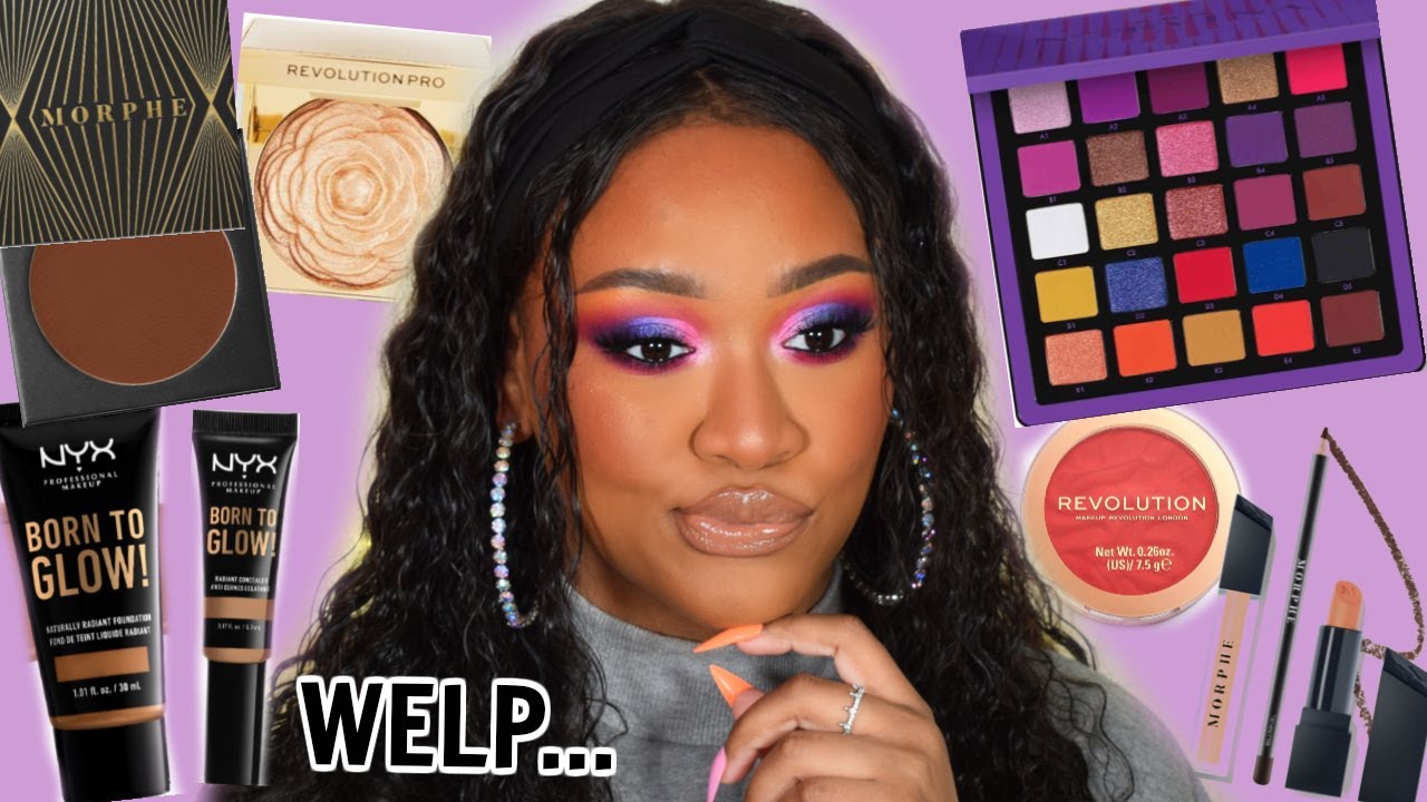 FULL FACE TESTING NEW MAKEUP! NYX, ABH, MORPHE & MORE!