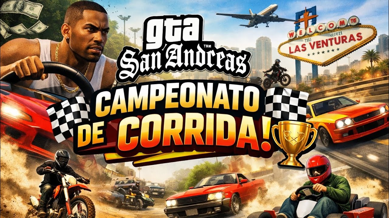 Campeonato De Corridas - GTA San Andreas 