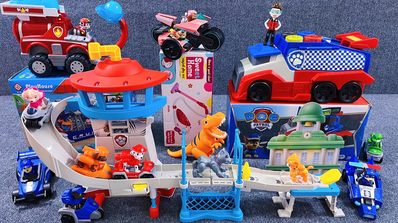 11 Minutes of Satisfying Unboxing,Cool Paw Patrol: Hello Kitty Rescue Mission ASMR | Review Toys