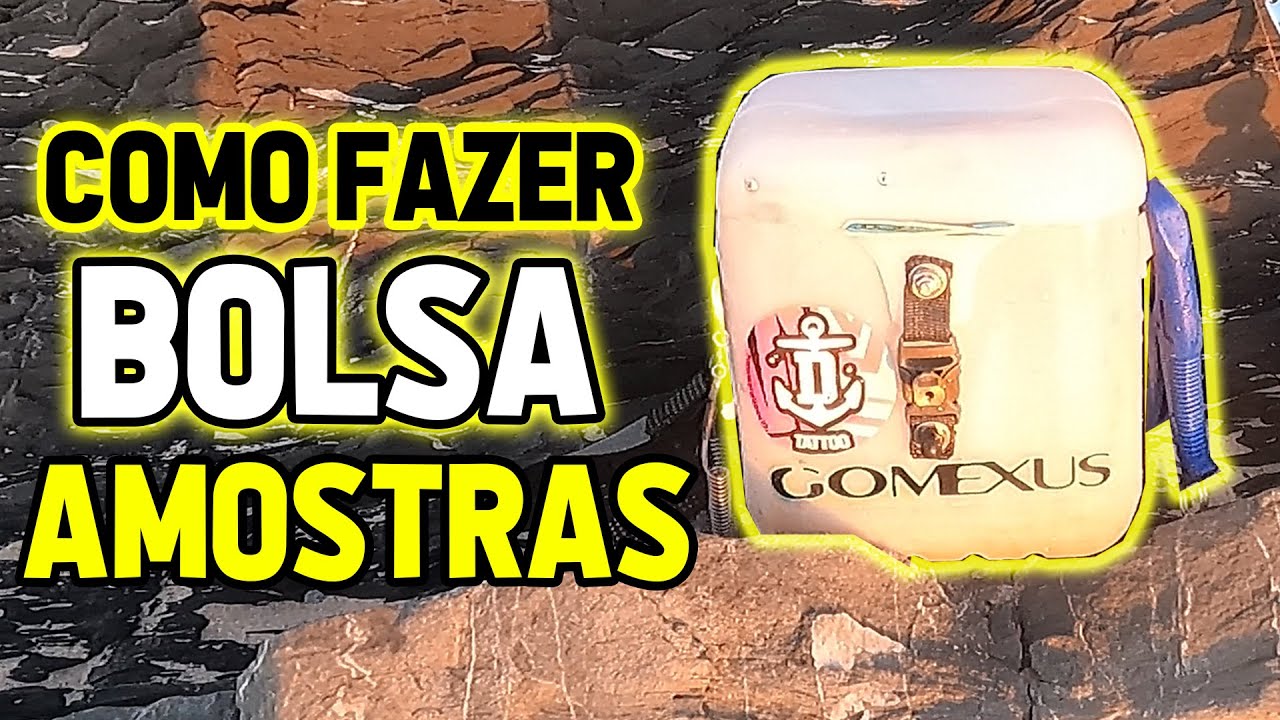 Como fazer BOLSA de AMOSTRAS SPINNING em casa | How to make Homemade fishing tackle box 🛠