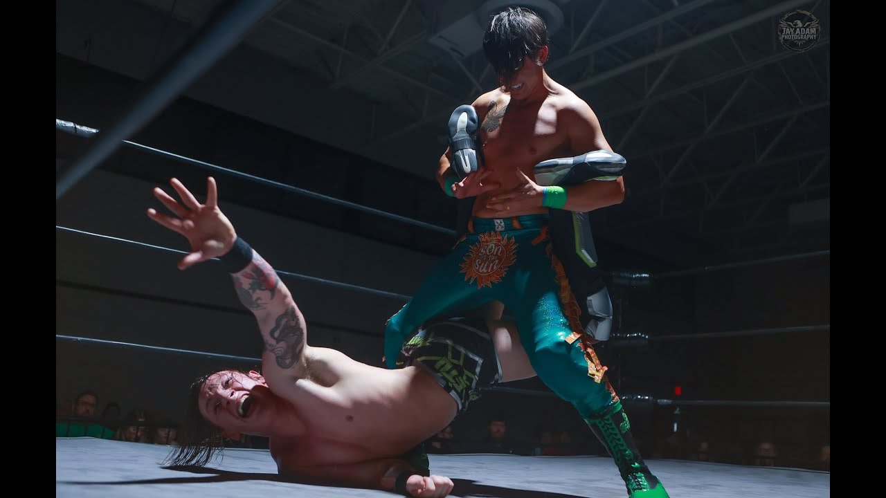 Marcus Mathers VS. Leo Sparrow at ISPW Wrestling (Fan Cam Footage)