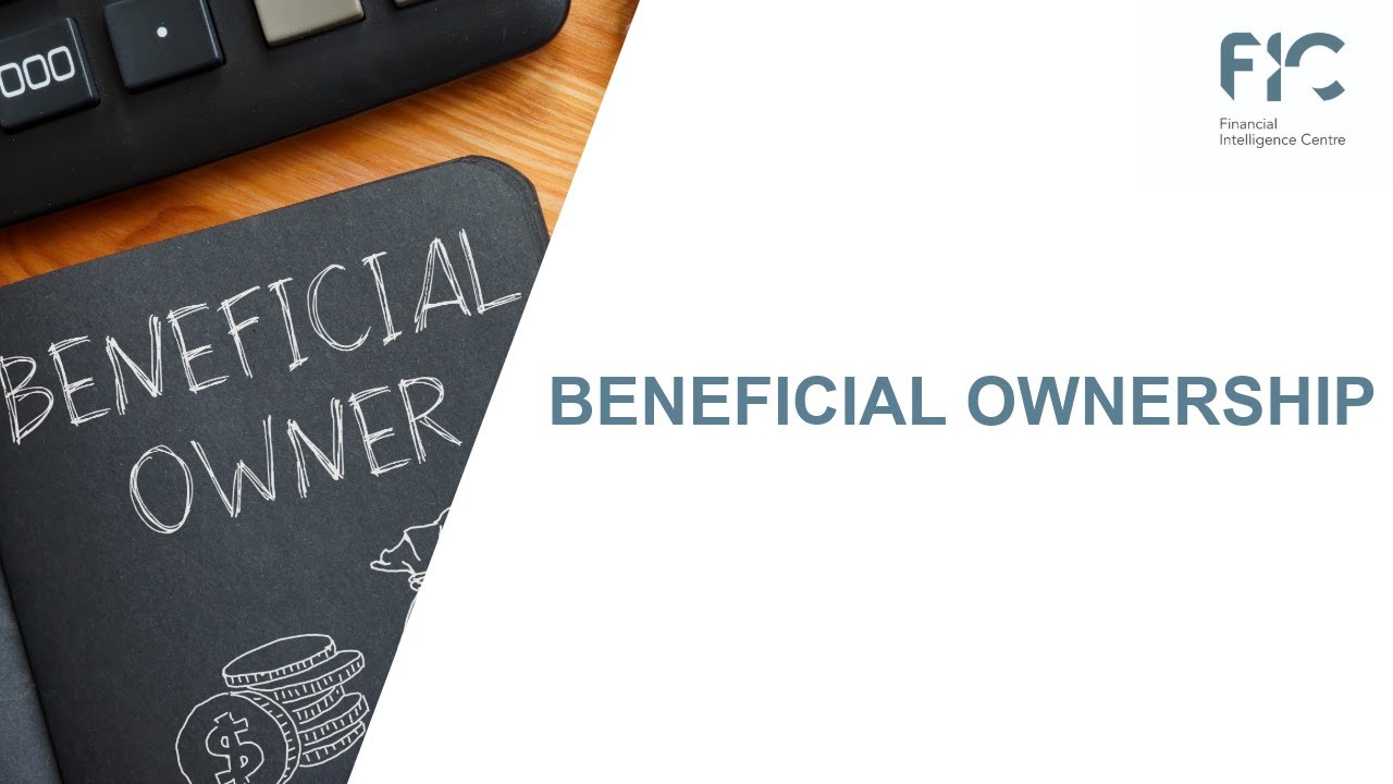 FIC Act obligations - Beneficial ownership