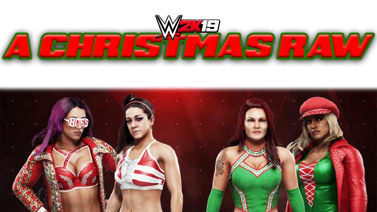 Tag Team Match | A CHRISTMAS RAW | WWE 2K19 Christmas Special