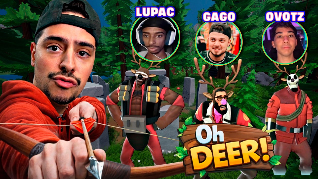 CAÇANDO OS VEADOS DOS MEUS AMIGOS - CORINGA JOGANDO Oh Deer !!
