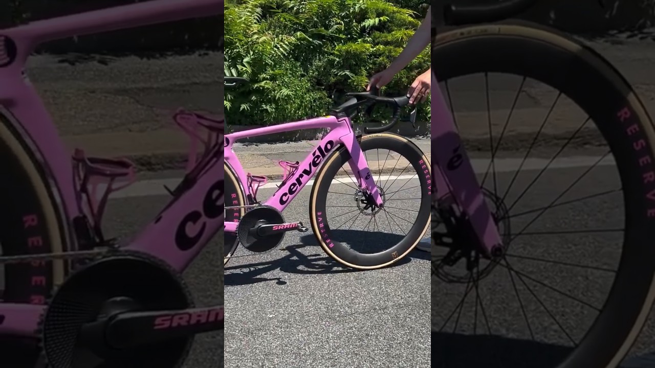 Cervelo S5 🩷 #SimonYates #MagliaRosa #GirodItalia #Giro