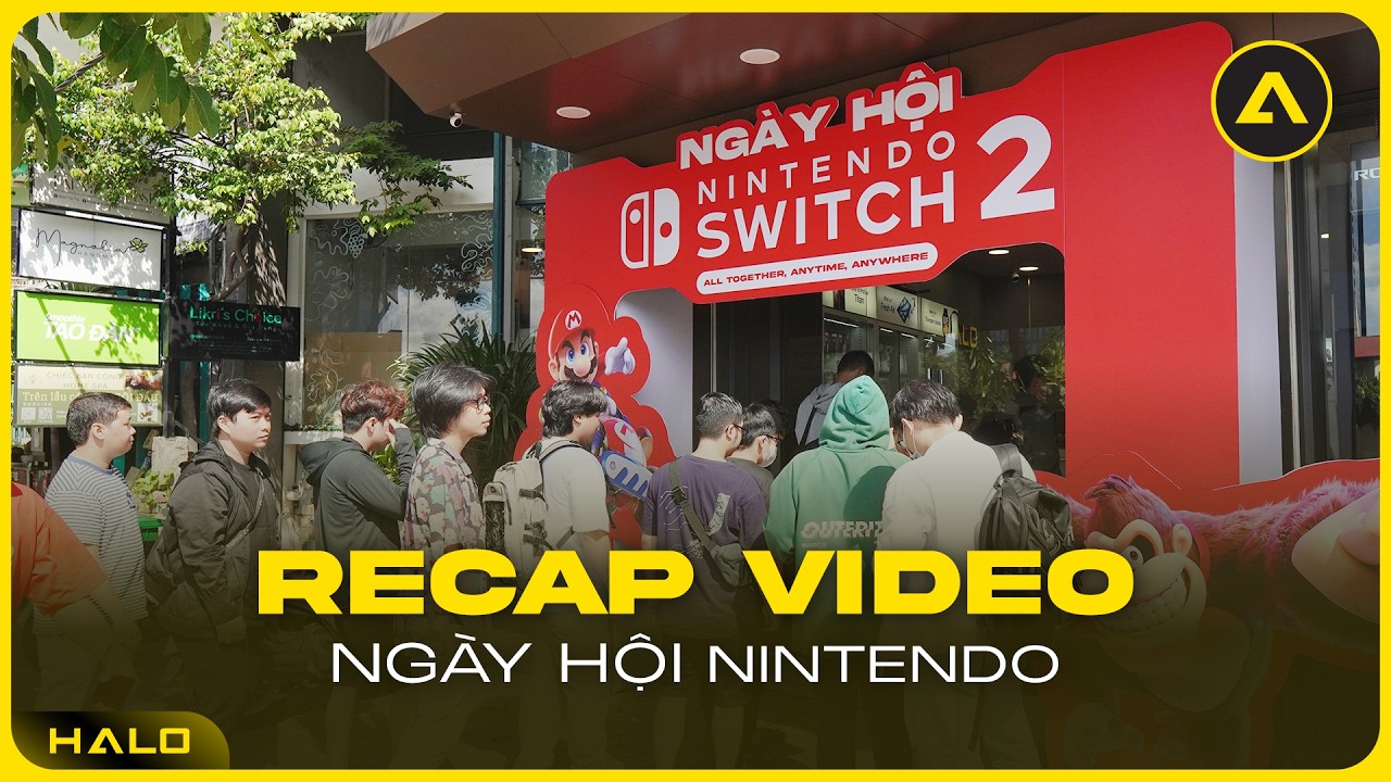 Ng&agrave;y Hội Nintendo B&ugrave;ng Nổ tại HALO Shop: Lần Đầu Trải Nghiệm Nintendo Switch 2 tại Việt Nam!