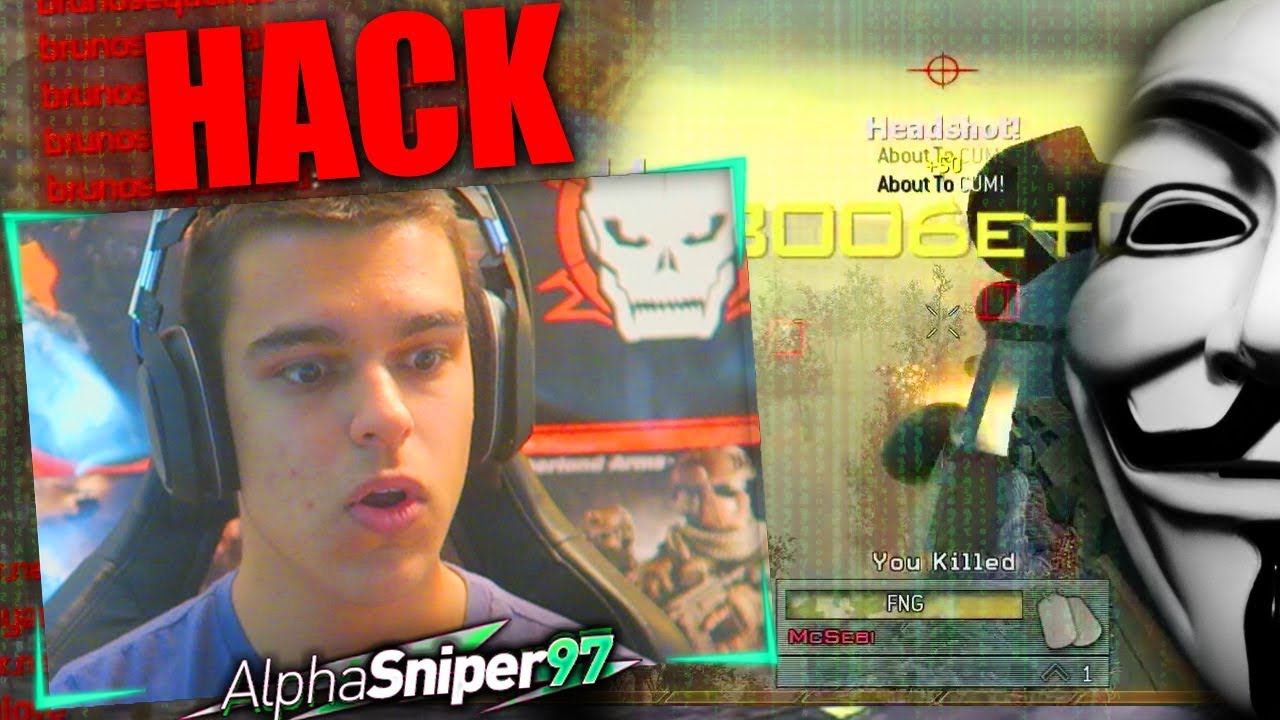 ME ENFRENTO a VARIOS HACKERS en CALL OF DUTY y LES HUMILLO! - AlphaSniper97