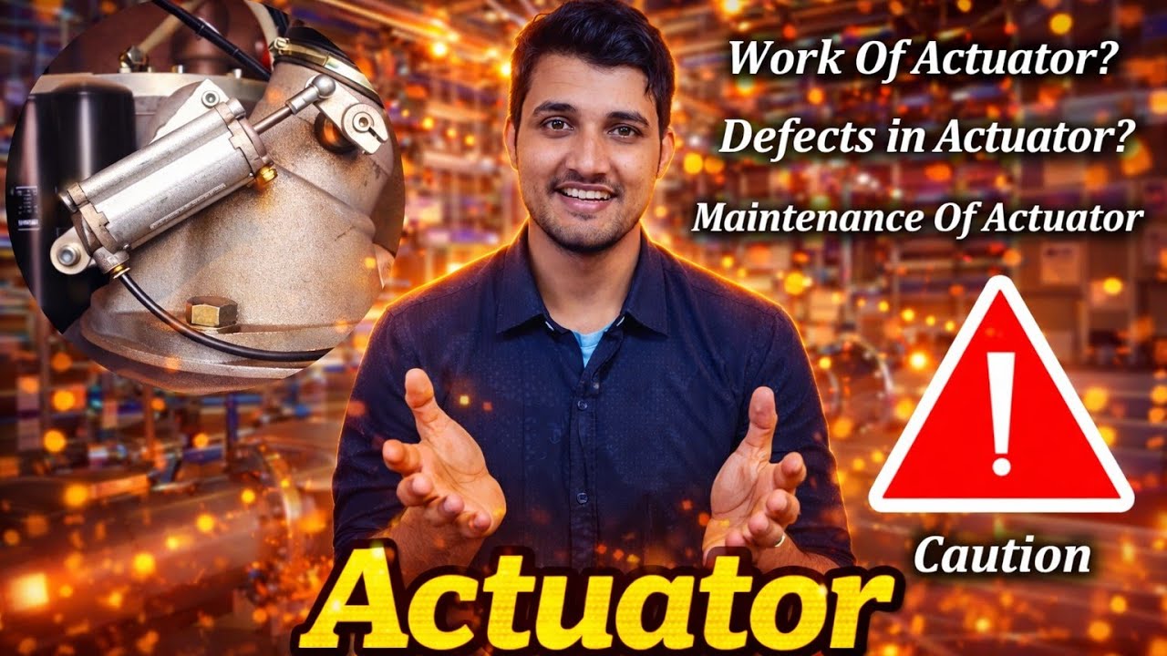 Is Your Air Compressor Actuator About to Fail?🚨 Maintenance Guide & Fix Faults!❌The Actuator Secret!