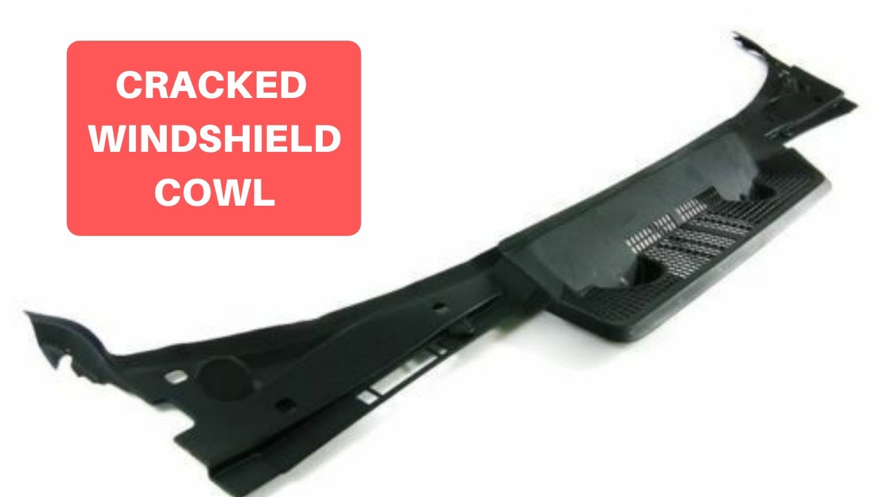 How To Replace a Cracked Windshield Wiper Cowl on BMW E36 M3